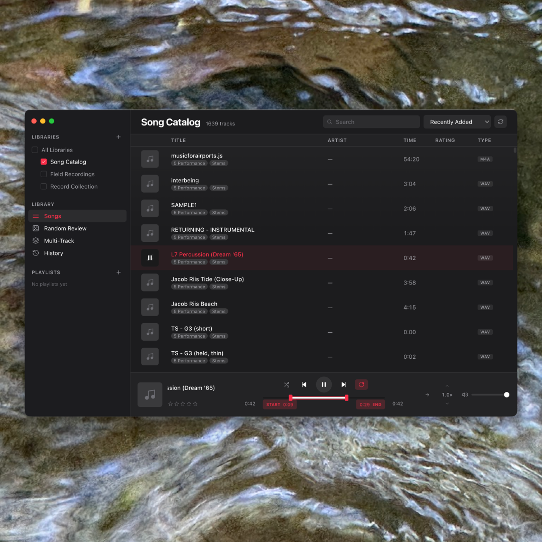 Archive — local-first macOS app for re-discovering music libraries